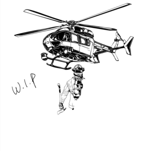 T-shirt Design by Michaelsefrico for EMS Flight Safety Network | Design: #18611982