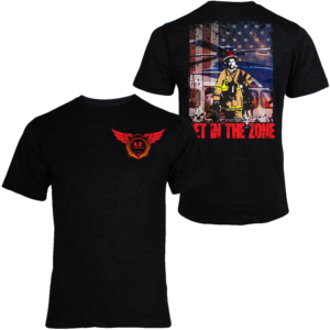 Firefighter Inside Medical Helicopter Landing Zone | T-Shirt-Design von creative gravity