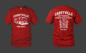 Caseyville Centennial Fireman's Picnic | T-Shirt-Design von dundun