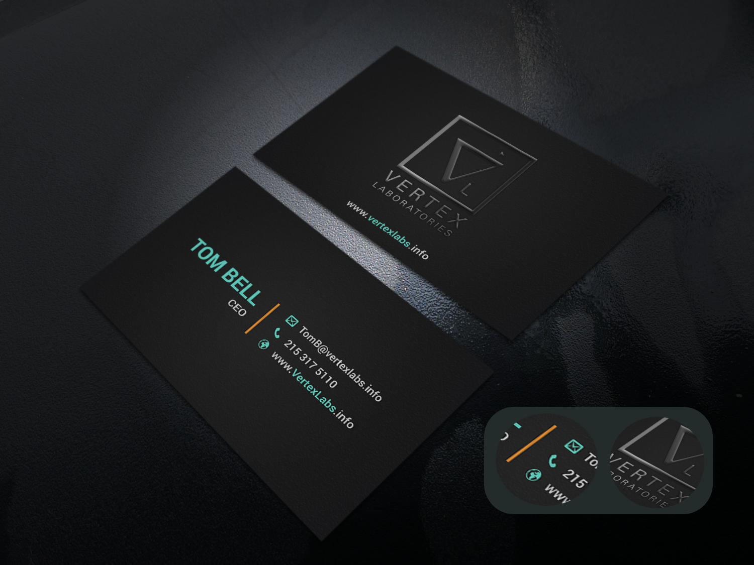 Business Card Design by Jarrin for this project | Design #18568119