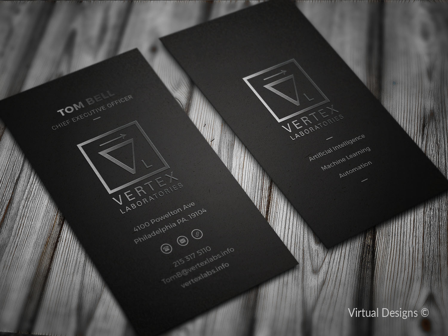 Business Card Design by SyncFuse™ Solutions for this project | Design #18557989