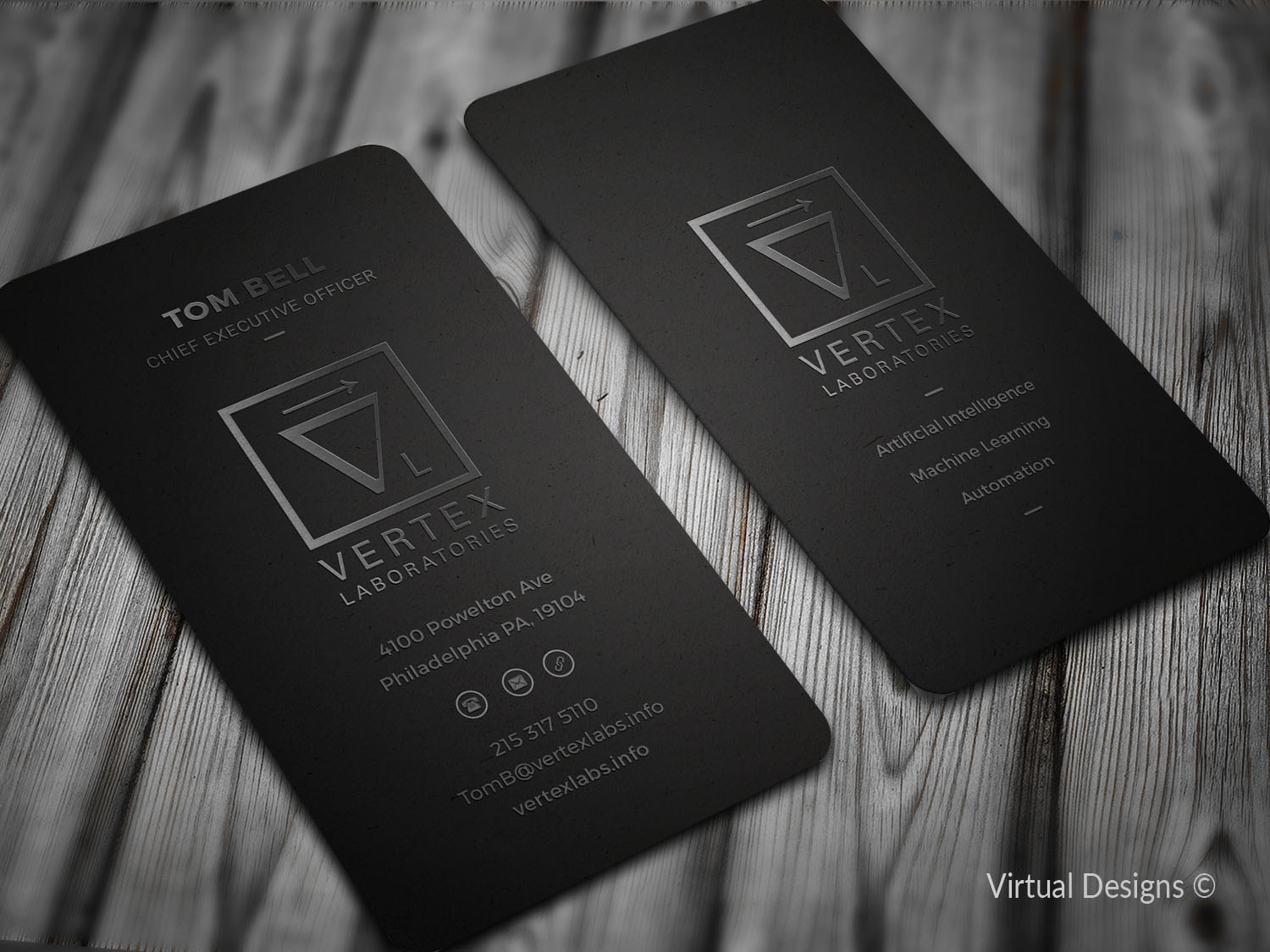 Business Card Design by SyncFuse™ Solutions for this project | Design #18557990
