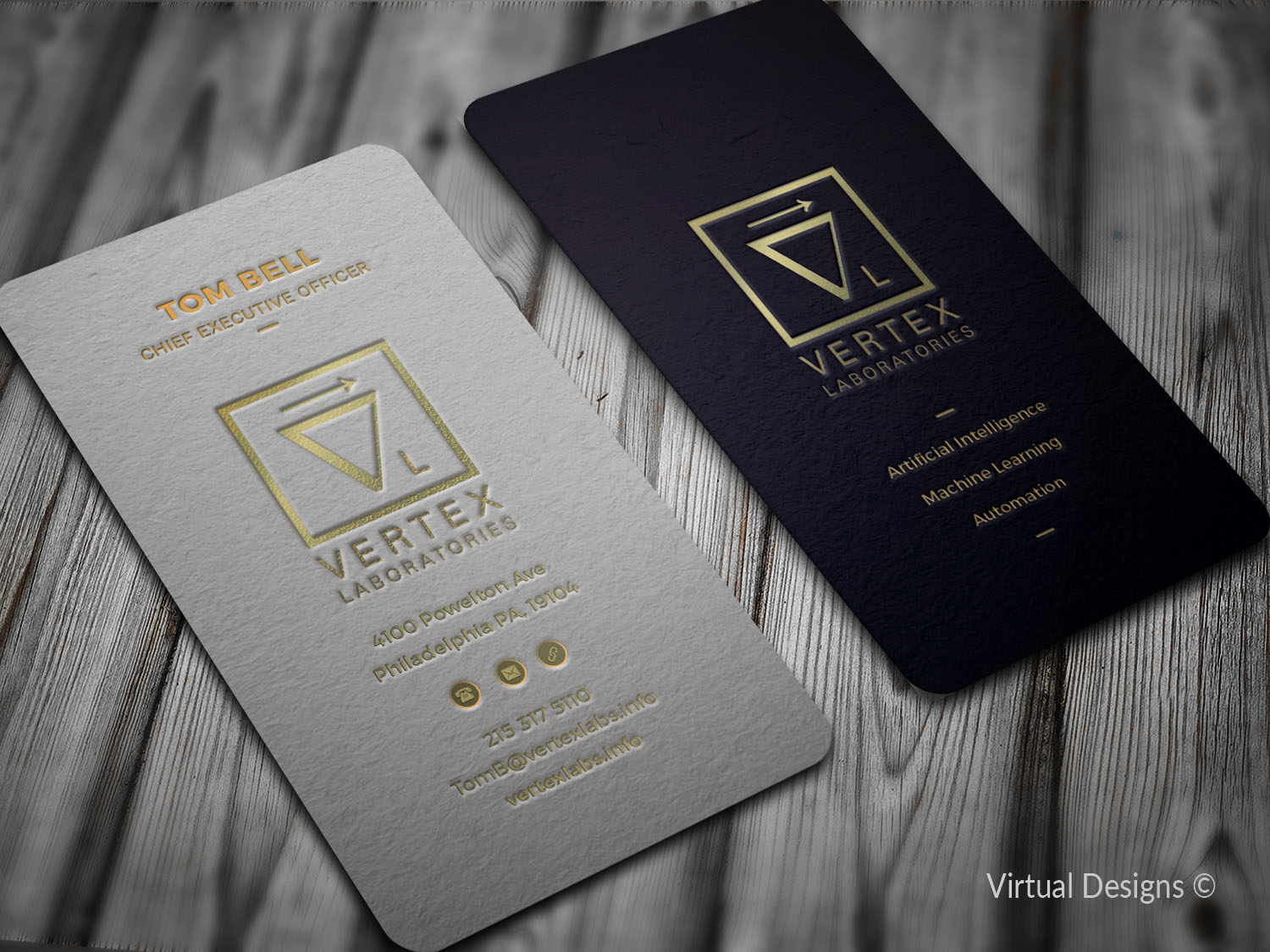 Business Card Design by SyncFuse™ Solutions for this project | Design #18558390