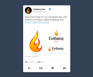 Logo Design by Andrés Sebastián for Embassy Gas | Design: #18643347