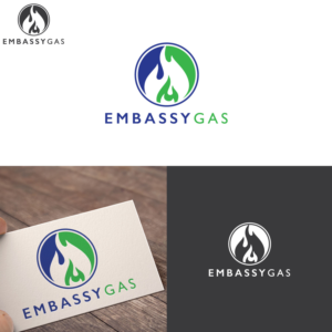 Logo Design by LogoToGoStudio for Embassy Gas | Design: #18565005