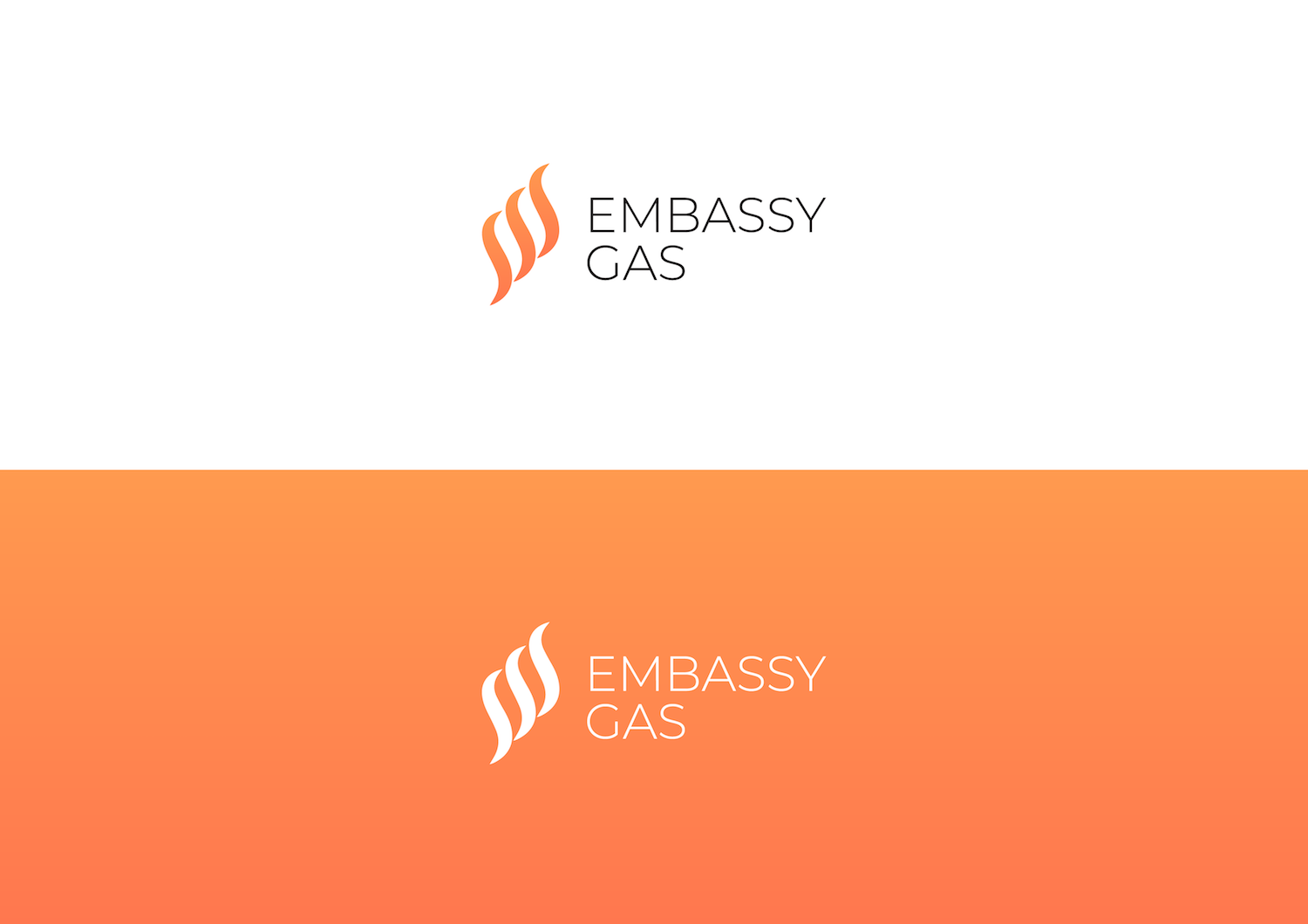 Logo Design by Matt Bradshaw for Embassy Gas | Design #18558801