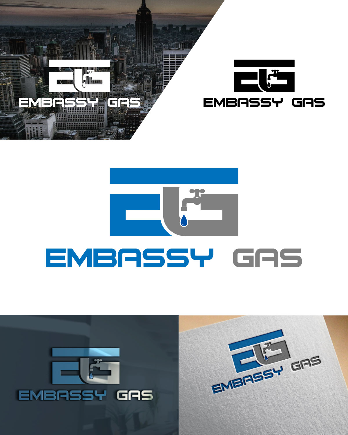 Logo-Design von Onetouch110 für Embassy Gas | Design #18571446