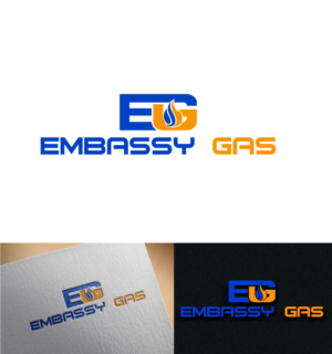 Logo Design by imyounuspathan 2 for Embassy Gas | Design: #18558587