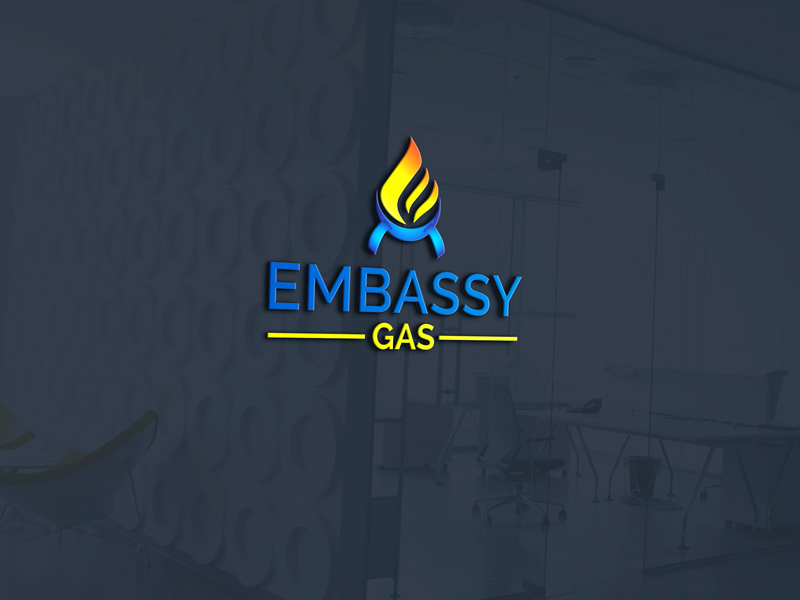 Diseño de Logo por Trisha Akter para Embassy Gas | Diseño #18585576