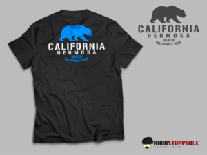T-shirt Design by RhonStoppable for California Beach Volleyball Association | Design #18550346