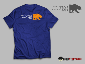 T-shirt Design by RhonStoppable for California Beach Volleyball Association | Design: #18550371