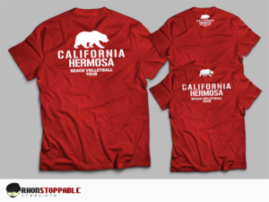 T-shirt Design by RhonStoppable for California Beach Volleyball Association | Design: #18550487