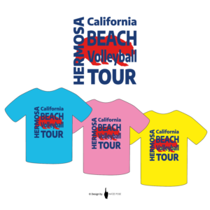 T-shirt Design by KATZEPOSE for California Beach Volleyball Association | Design: #18555308