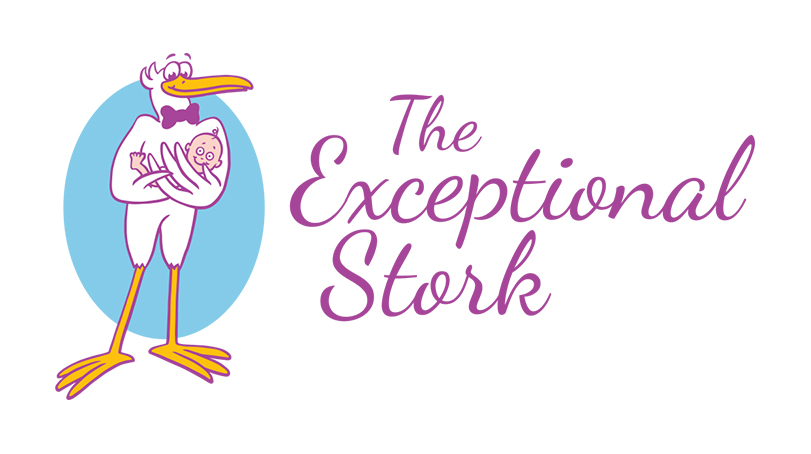 Logo Design by Innerworld Designs ltd. for Exceptional Stork LLC | Design #18636643