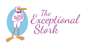 Logo Design by Innerworld Designs ltd. for Exceptional Stork LLC | Design #18636643