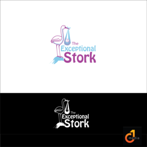 Logo Design by C1 Media for Exceptional Stork LLC | Design #18563874