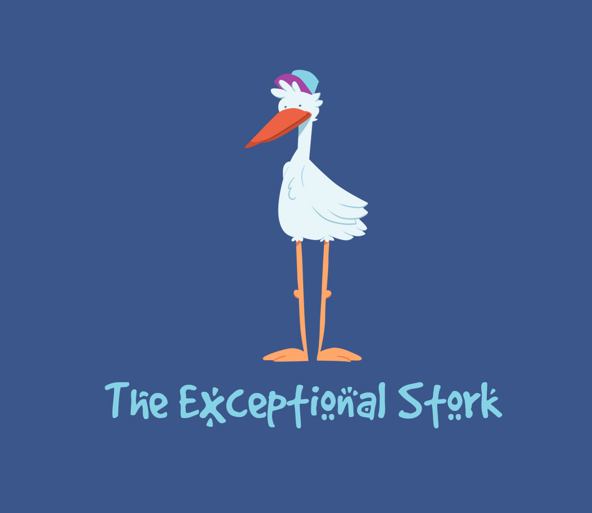 Logo Design by janinemaganito for Exceptional Stork LLC | Design #18644313
