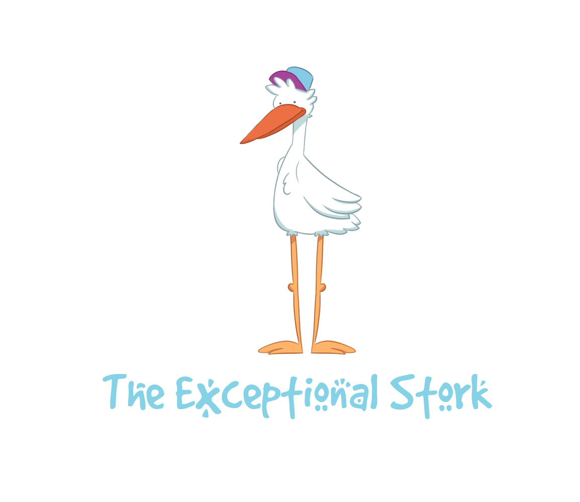 Logo Design by janinemaganito for Exceptional Stork LLC | Design #18644314