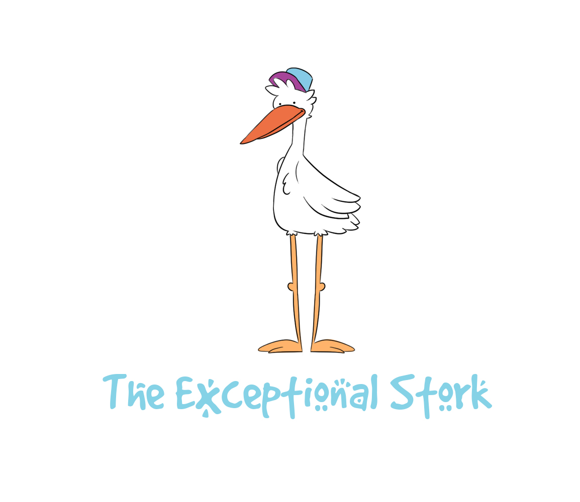Logo Design by janinemaganito for Exceptional Stork LLC | Design #18644315
