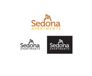 Sedona Apartments | Logo Design by Buck Tornado