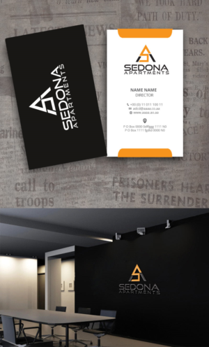 Sedona Apartments | Logo Design by zebronicgraphic
