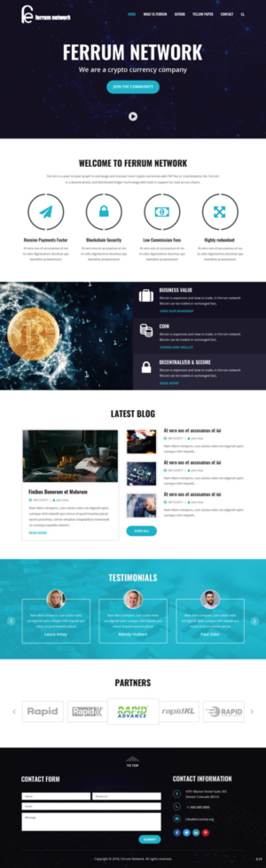 Web Design by pb for this project | Design: #18557734