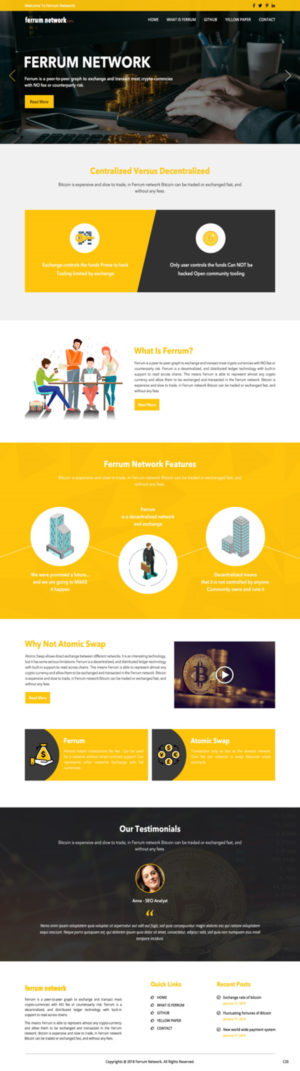 Web Design by pb for this project | Design: #18557737