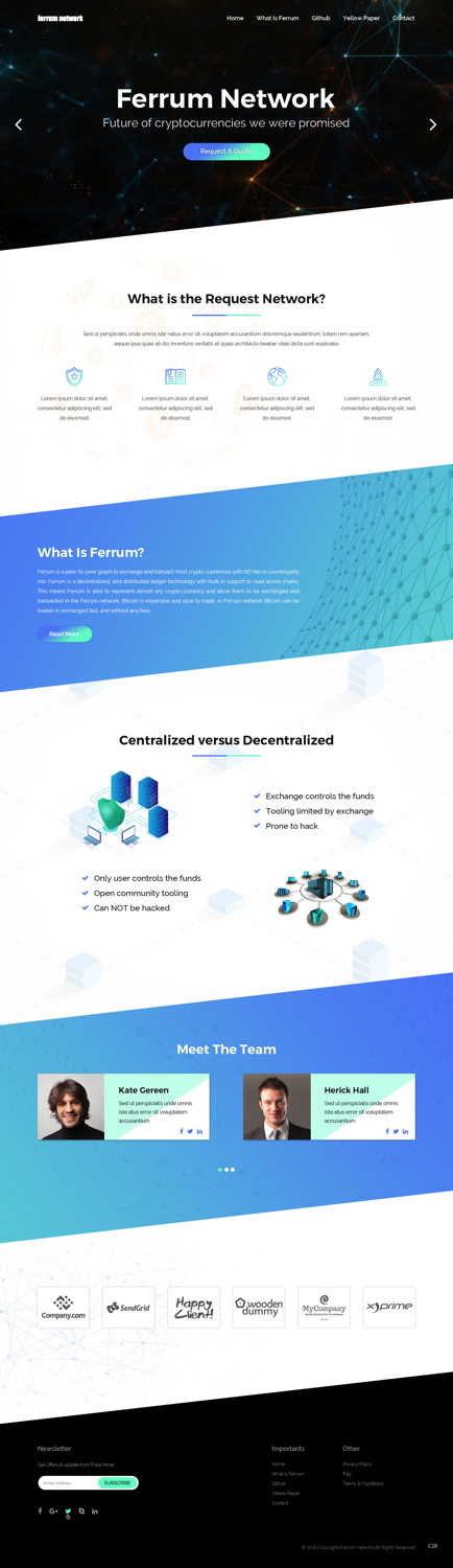 Web Design by pb for this project | Design #18557740