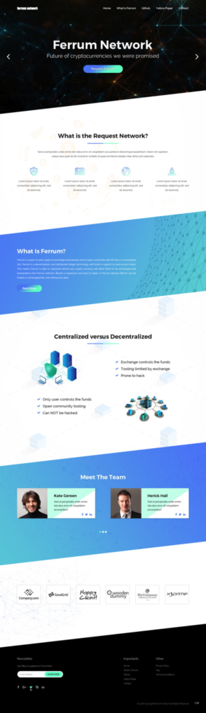 Web Design by pb for this project | Design: #18557740