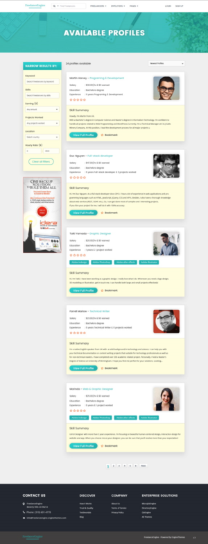 Web Design by pb for this project | Design: #18575754