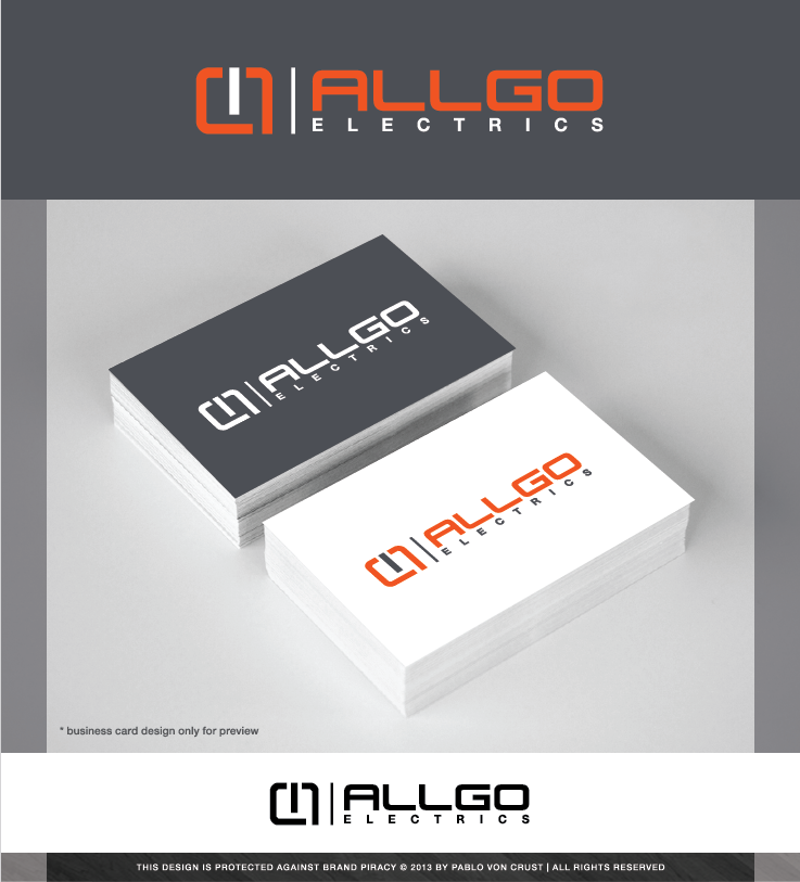 Logo Design by Pablo Von Crust for ALL GO ELECTRICS | Design: #2814493
