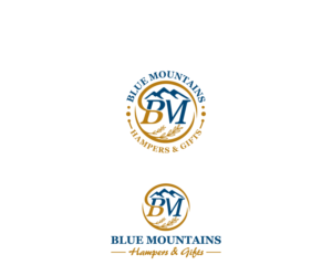 Blue Mountains Hampers and Gifts  | Logo Design by Mario