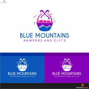 Blue Mountains Hampers and Gifts  | Logo-Design von Graphic Bricks