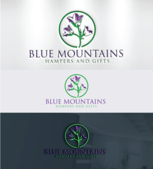 Blue Mountains Hampers and Gifts  | Logo Design by juie design