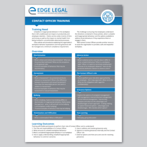  A 'new law' boutique Australian law firm that provides specialist employment law and people managem | Flyer Design by Mothy