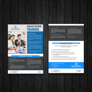 Flyer Design by debdesign for Edge Legal | Design: #18721036