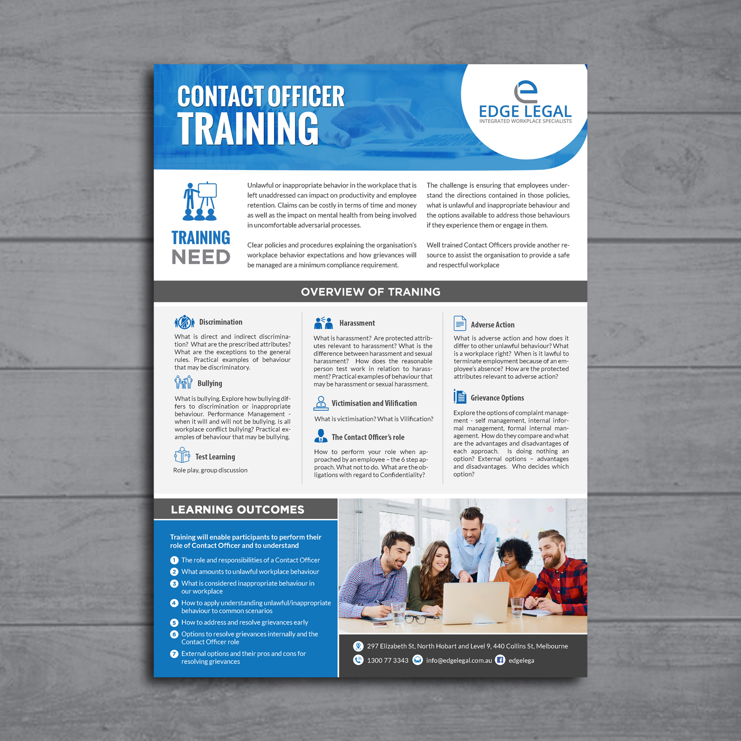 Flyer Design by debdesign for Edge Legal | Design #18739593