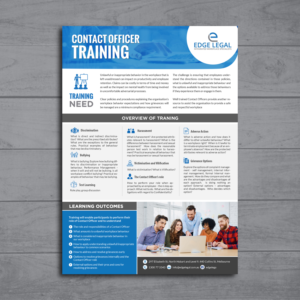 Flyer Design by debdesign for Edge Legal | Design: #18739593