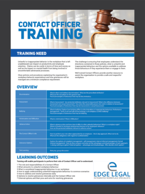 Flyer Design by Deziners Zone for Edge Legal | Design: #18709531
