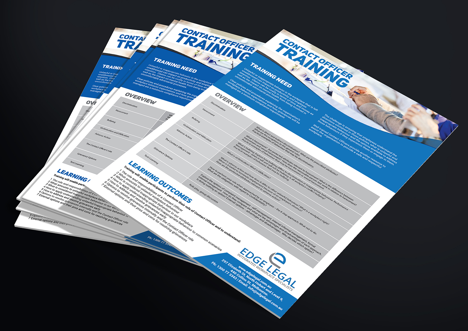 Flyer Design by Deziners Zone for Edge Legal | Design #18732591