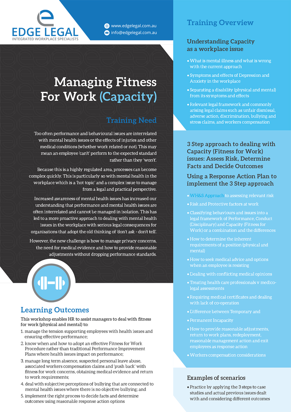 Flyer Design by em.design for Edge Legal | Design #18784050