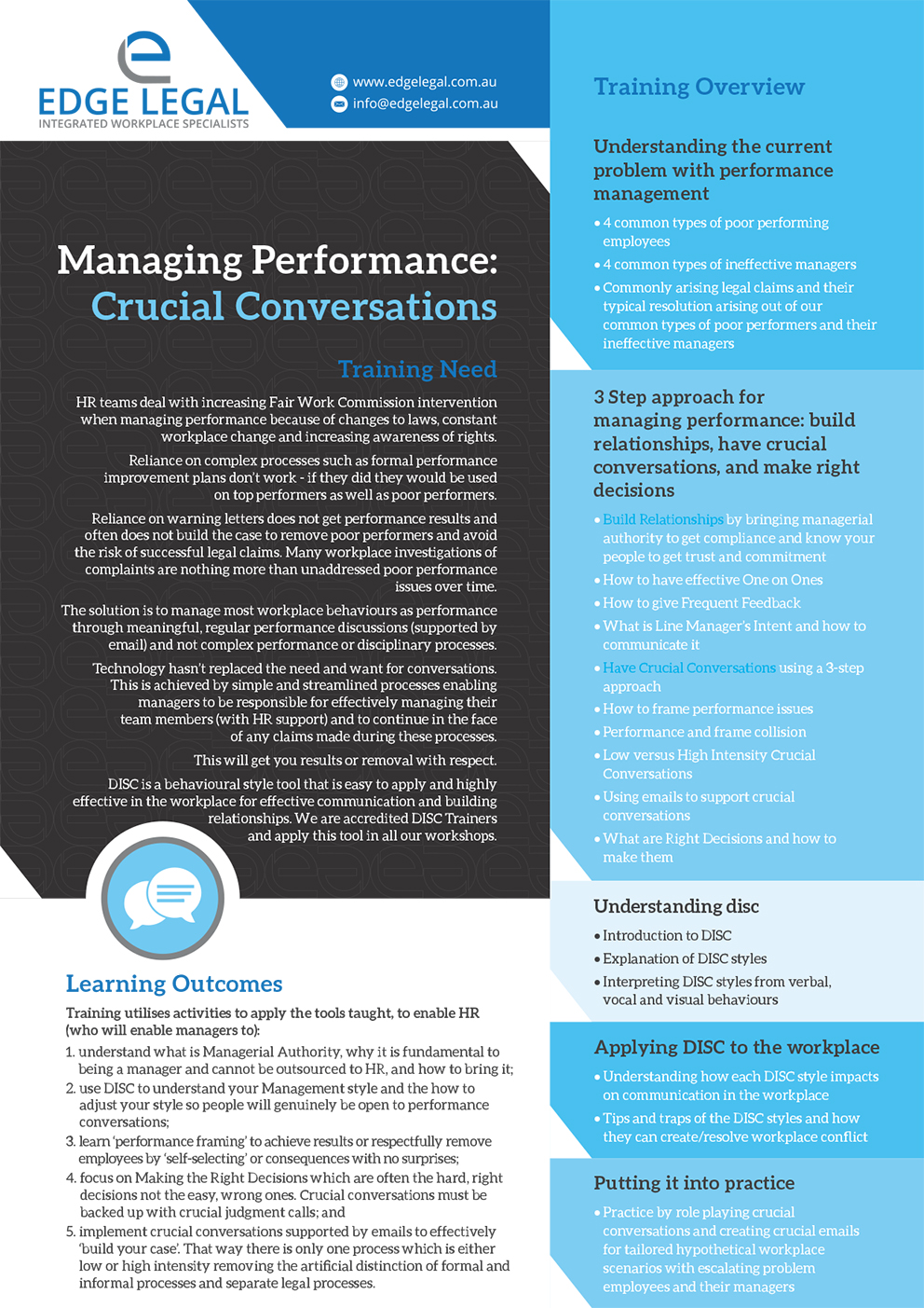 Flyer Design by em.design for Edge Legal | Design #18784053