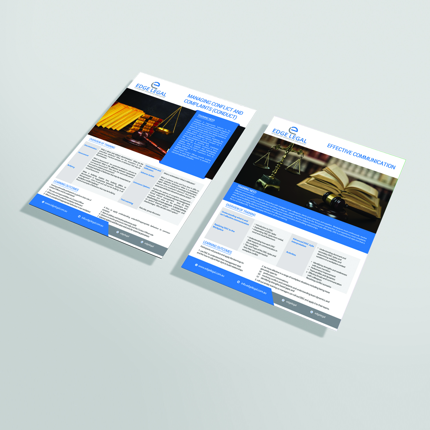 Flyer Design by creative.bugs for Edge Legal | Design #18711274