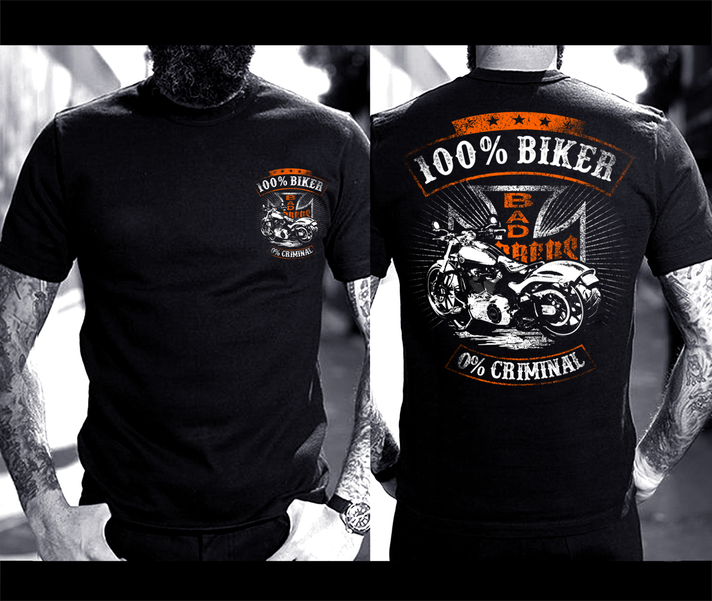 T-shirt Design by O_O NIZAL O_O for Custom Bike Shop | Design #18667777
