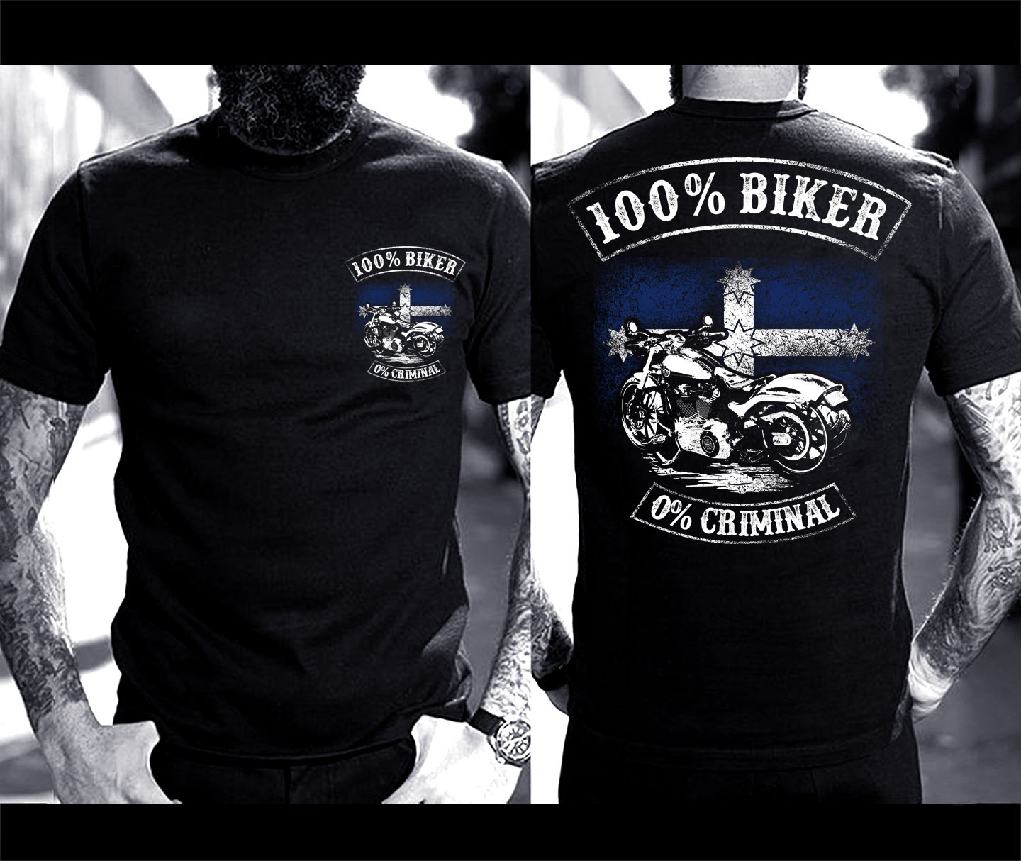 T-shirt Design by O_O NIZAL O_O for Custom Bike Shop | Design #18713660