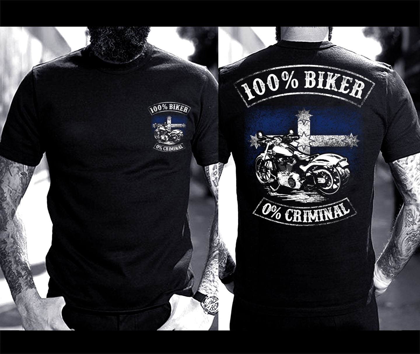 T-shirt Design by O_O NIZAL O_O for Custom Bike Shop | Design #18713682