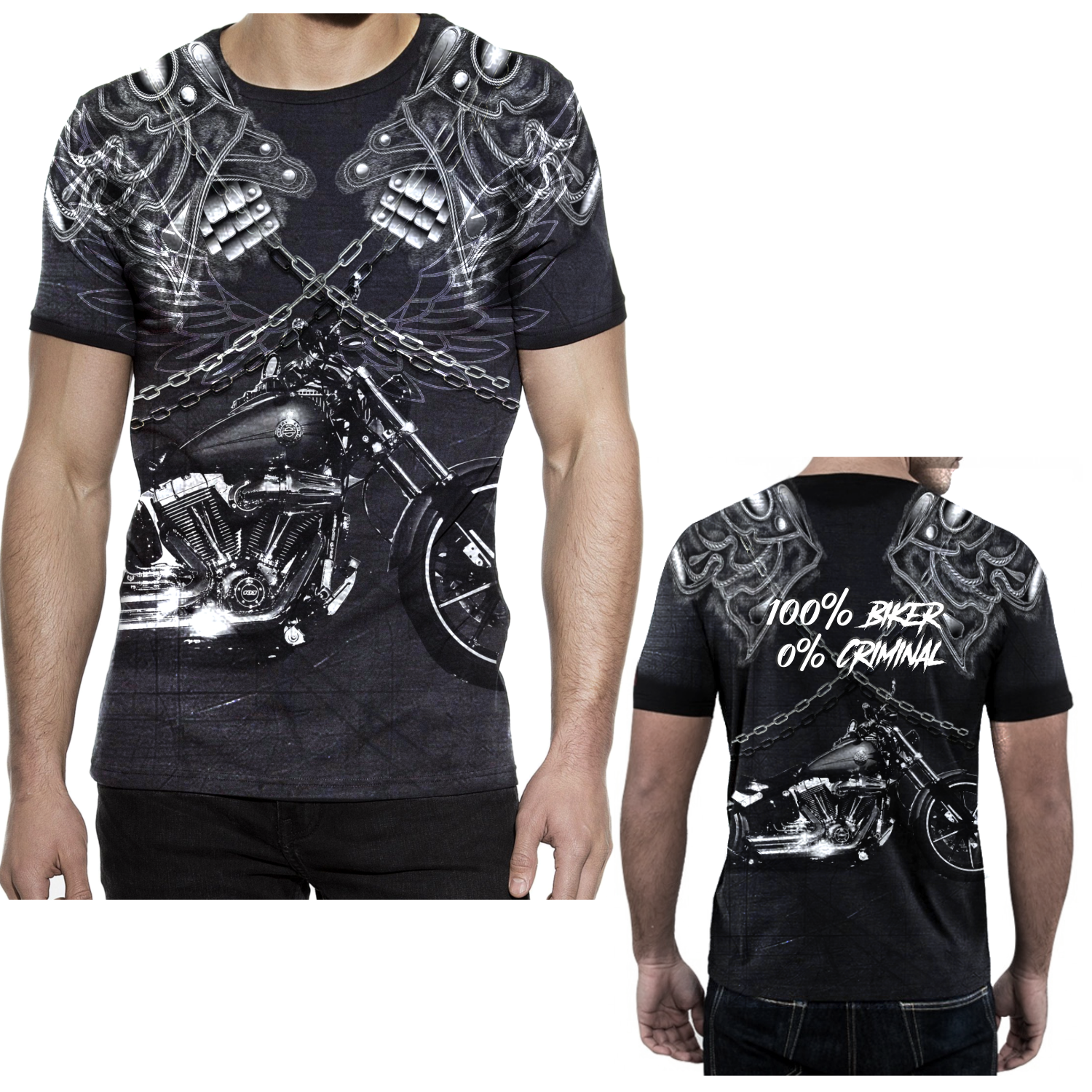 T-shirt Design by elveneclipse for Custom Bike Shop | Design #18675576