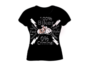 T-shirt Design by The Maryam Mirza for Custom Bike Shop | Design #18663415