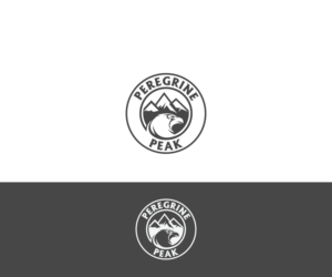Peregrine Peak | Logo Design by Mario
