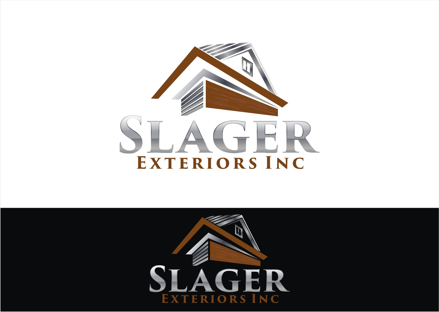 Logo Design by Soul Light for Slager Exteriors Inc  | Design #18564182